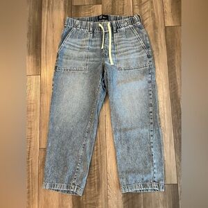 GAP Mid Rise SuperSoft Easy Jeans, Medium Wash, Size Large